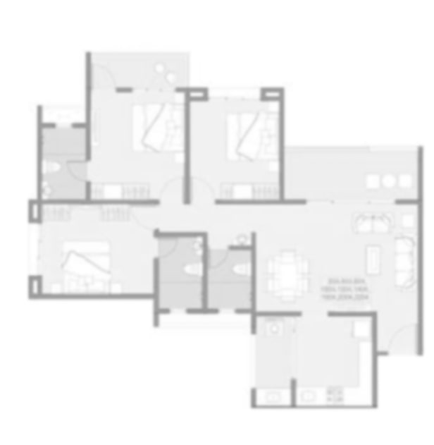 Sukhwani 97 Sepia 3 BHK