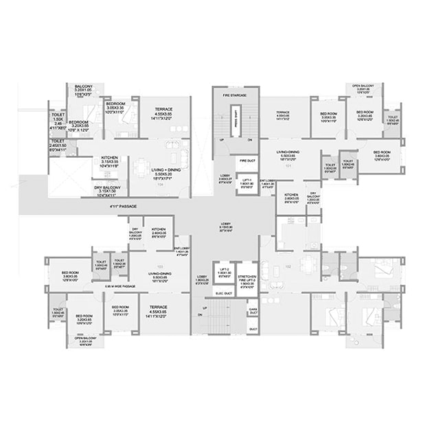 Sukhwani 97 Sepia Plan